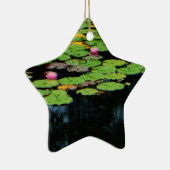 ピンク・ロータスブラック セラミックオーナメント (右)