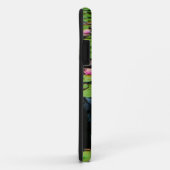 ピンク・ロータスブラック Case-Mate iPhoneケース (裏面/右)