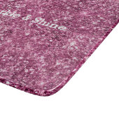 ピンク《写真》ぼけ味グリッター カッティングボード (角)