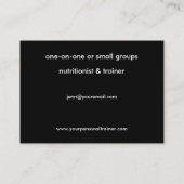 ピンク 名刺 (裏面)