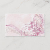 ピンク 名刺 (裏面)