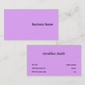 ピンク 名刺 (正面/裏面)