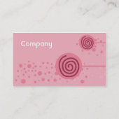 ピンク 名刺 (裏面)