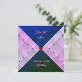 ピンク 招待状 (スタンド正面)