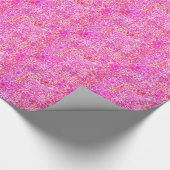 ピンク、桃、蘭、珊瑚 ラッピングペーパー (角)