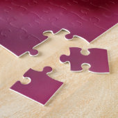 ピンク《植物》スイレン ジグソーパズル (側面)