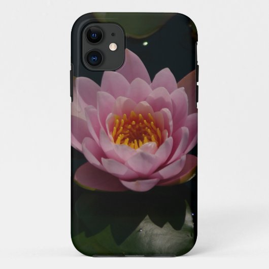 ピンク《植物》スイレン Case-Mate iPhoneケース (裏面)