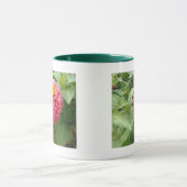 ピンク《植物》百日草 マグカップ (中央)