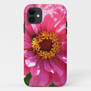 ピンク《植物》百日草 iPhone 11 ケース