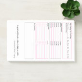 ピンク、白及び黒のプランナーをする日刊新聞 ポストイット (オフィス)