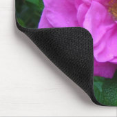 ピンク、紫のバラ花 マウスパッド (コーナー)