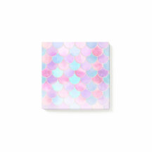 ピンク、紫、アクアマーメイドスケールパターン