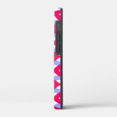 ピンク、紫、青いダイヤモンド Case-Mate iPhoneケース (裏面 / 左)