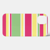 ピンク、緑、黄色のストライプCase-Mate iPhone ca Case-Mate iPhoneケース (裏面 (横))