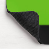 ピンク、緑、黒グラデーション マウスパッド (コーナー)