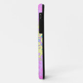 ピンク、薄紫、黄色、スカイブルーの幾何学的 Case-Mate iPhoneケース (裏面/左)