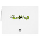 ピンク/赤/白ハート任意の大事な行事カード (裏面横)