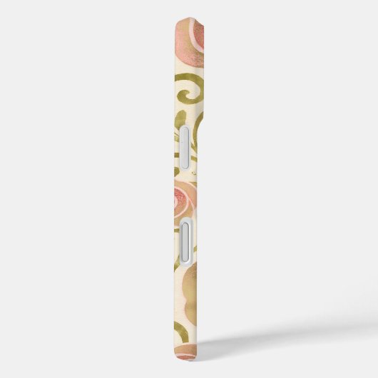 ピンク&金ゴールドおとぎ話ストーリーブックプリンセスバラ Case-Mate iPhoneケース (裏面 / 右)