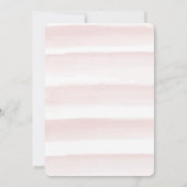 ピンク&金ゴールドさくらんぼブロッサムリースキンセアニェラ 招待状 (裏面)