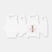 ピンク&金ゴールドガールズONE 1stバースデーパーティーのお気に入り フェイバーボックス (折り畳みなし)