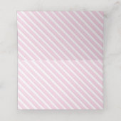 ピンク&金ゴールドマジカルレインボーユニコーンパーティー プレイスカード (内部開封)