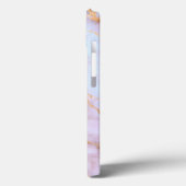ピンク&金ゴールド大理石iPhoneケース – Luxe Glam Series Case-Mate iPhoneケース (裏面 / 左)