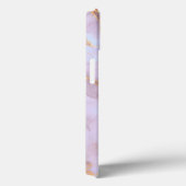 ピンク&金ゴールド大理石iPhoneケース – Luxe Glam Series Case-Mate iPhoneケース (裏面 / 右)