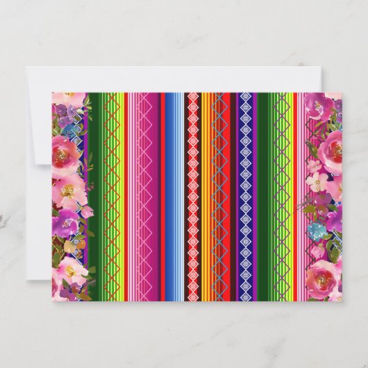 ピンク&金ゴールド恋しく思キンセニラメキシコカード ノートカード (正面)