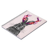ピンク〔雄ジカの〕枝角2 ノートブック (左側)