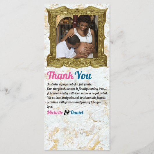 ピンク|青エレガントいアフリカの性別で写真メニューを表示 メニュー (裏面)