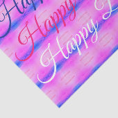 ピンク（青） 薄葉紙 (詳細)