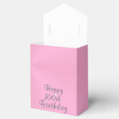 ピンク、100th誕生日パーティーアイディア、お気に入りボックス、 フェイバーボックス (オープン)