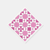 ピンク 1 スタンダードカクテルナプキン (角)