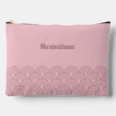 ピンク – Arches Glam大型アクセサリーポーチ アクセサリーポーチ (正面)