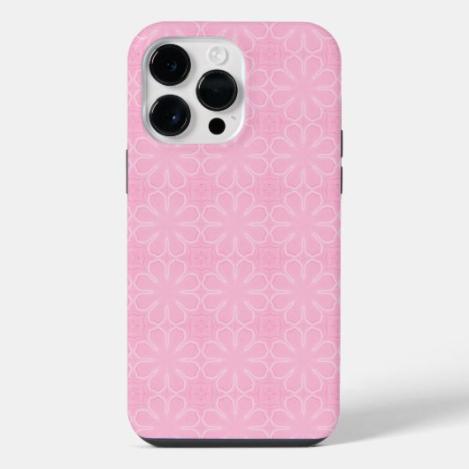 ピンク iPhoneケース (裏面)