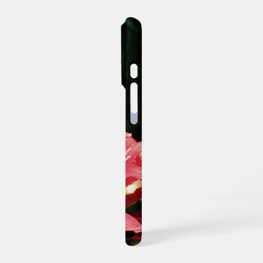 ピンク iPhoneケース (左側面)