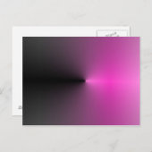 ピンク – n – 黒ポイント ポストカード (正面/裏面)