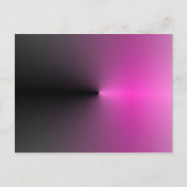 ピンク – n – 黒ポイント ポストカード (正面)