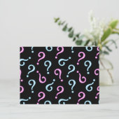 ピンク or ブルー ベイビーリビール 招待状 (スタンド正面)