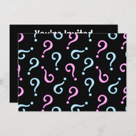 ピンク or ブルー ベイビーリベール 招待状