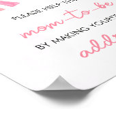 ピンクA Little Ray of Sunshine Envelope Station ポスター (角)