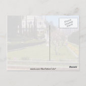 ピンクBahai信仰の世界の中心、ハイファ、私 ポストカード (裏面)