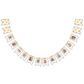 ピンクBoho Sun 1st Birthdayフォトバナー バンティングフラッグ (全)