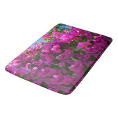 ピンクBougainvillea花、記憶泡バスマット バスマット (アングル)