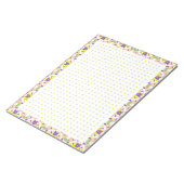 ピンクBuJoドットグリッドADHD習慣トラッカーゴールプランナー ノートパッド (アングル)