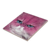 ピンクCATの激しい一見のキャッツ・アイ、おもしろいピンクCAT タイル (側面)