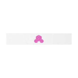 ピンクD20サイコロ結婚ズベリーバンド 招待状ベリーバンド