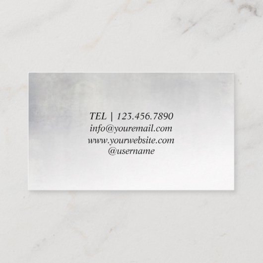 ピンクDIYエポキシウッドの名刺 名刺 (裏面)