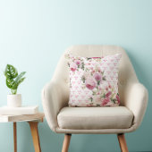 ピンクI愛ママ装飾用クッション クッション (椅子)