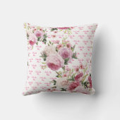 ピンクI愛ママ装飾用クッション クッション (裏面)